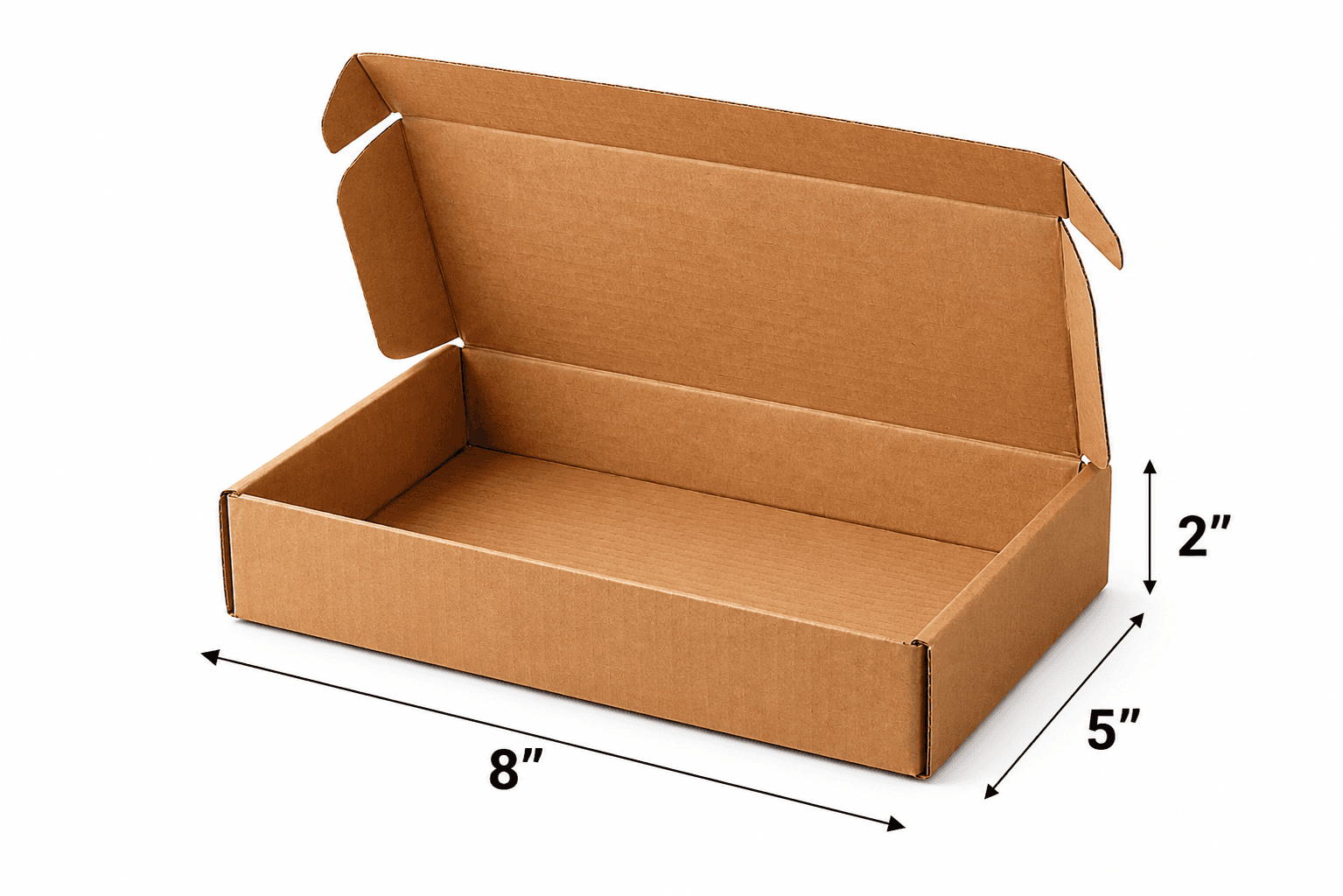 MAILER BROWN BOXES 8x5x2 INCHS