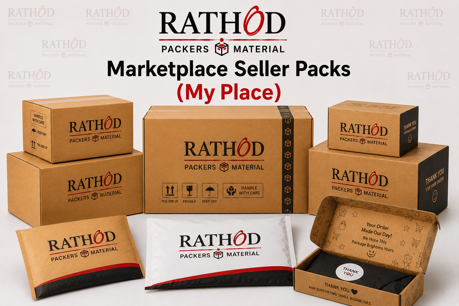 Marketplace Seller Packs (Ecommerce) packaging materials Hyderabad
